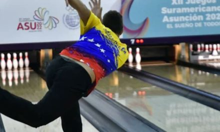 Tricolor venezolano destaca en el bowling masculino Asunción 2022