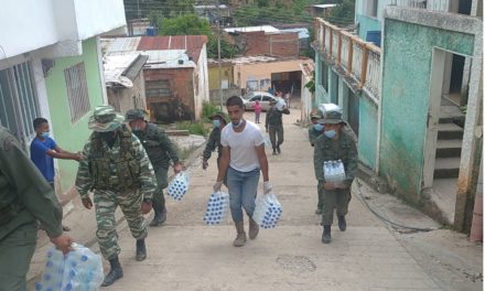 Milicia Nacional Bolivariana se mantiene atendiendo poblaciones afectadas en Las Tejerías