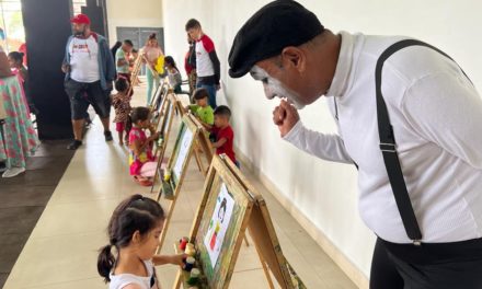 Artistas y poetas llevan recreación cultural a los niños de Las Tejerías