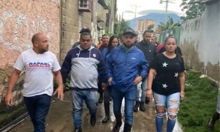 Alcalde Rafael Morales realizó recorrido en zonas afectadas por las lluvias