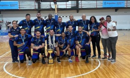Selección venezolana de Baloncesto para sordos Campeones Panamericano
