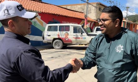 Vicepresidente Remigio Ceballos inspecciona labores de recuperación en Las Tejerías