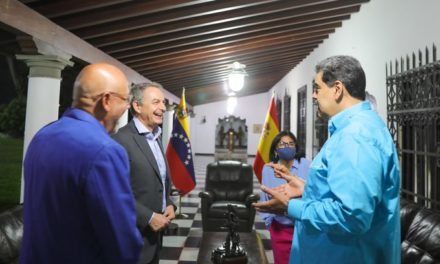 Presidente Nicolás Maduro sostuvo encuentro con expresidente Zapatero