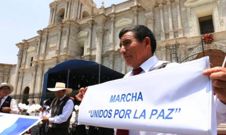 Dirigentes políticos convocaron a «Marcha por la Paz» en Perú