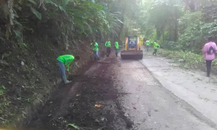 Vías de Aragua ejecutó mantenimiento en carretera hacia Ocumare de la Costa