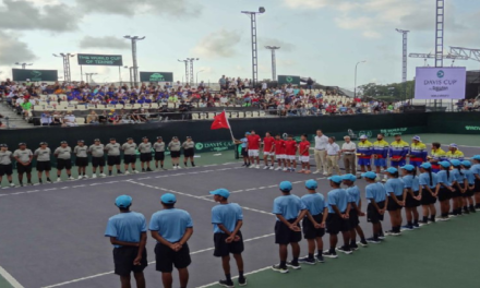 Inició play off de la Copa Davis en Carabobo