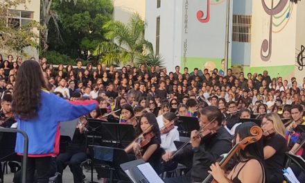 Sistema de Orquestas de Aragua realizó concierto con más de mil músicos