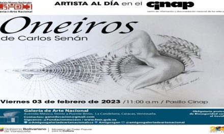 Galería de Arte Nacional exhibirá los más íntimos sueños del artista Carlos Senán