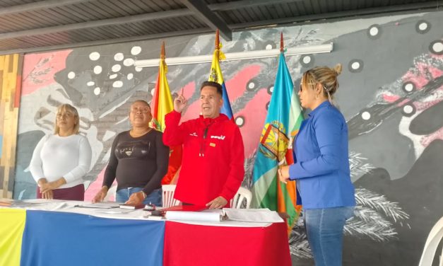 Concejo Municipal de Santos Michelena juramentó como alcalde (e) a José Arias