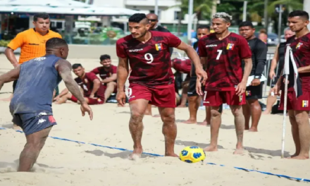 Vinotinto Fútbol Playa se estrena en la Copa América