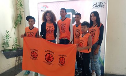 Academia de baloncesto Kairos promueve el bienestar integral de los jóvenes aragüeños