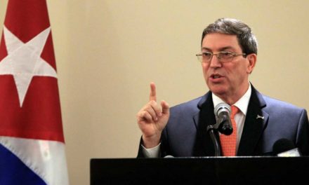 Canciller de Cuba reiteró condena al bloqueo de EEUU
