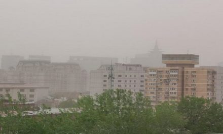 Extendieron alerta en China por persistencia de tormentas de arena