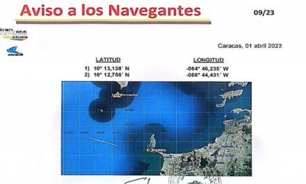 Inea restringió navegación en costa oriental de Puerto La Cruz hasta el 15 de abril
