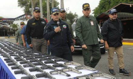 Reasignan armamento para fortalecer cuerpos de seguridad del país