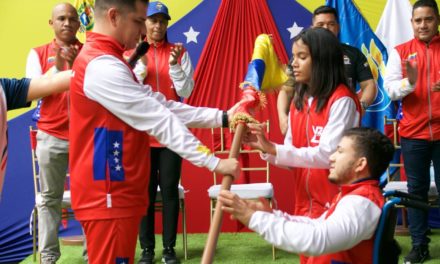 Paratletas venezolanos abanderados para V Juegos Parapanamericanos