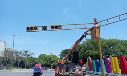 Inició Operativo Integral en la Red de Semáforos en Girardot