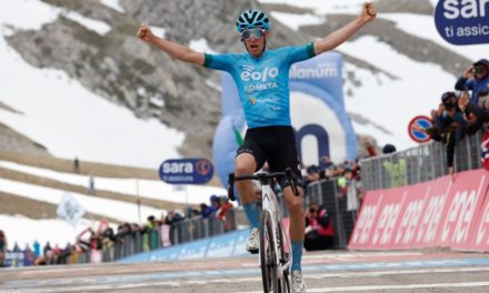 Davide Bais ganó sensacionalmente VII Etapa del Giro de Italia