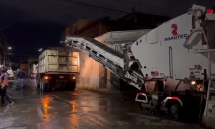 Colocarán 600 toneladas de asfalto en la calle Comercio de Cagua