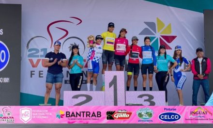 Lilibeth Chacón mandó en I Etapa de Vuelta Ciclística a Guatemala