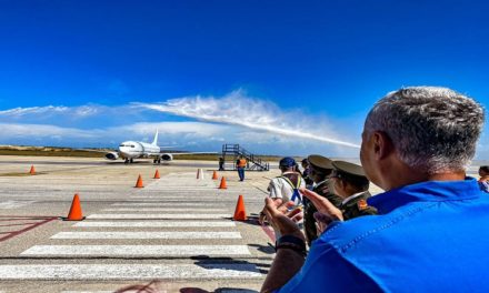 Arribaron turistas a Porlamar del primer vuelo chárter procedente de Cali