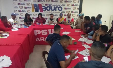 Lanzamiento de los primeros Juegos Comunitarios del Psuv en Aragua