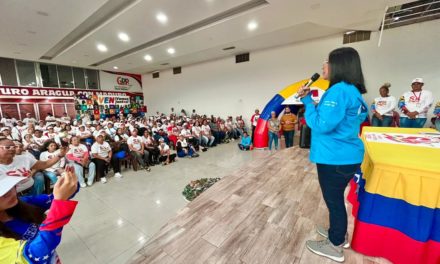 Gobernadora Karina Carpio acompañó 6° Aniversario del Movimiento Somos Venezuela