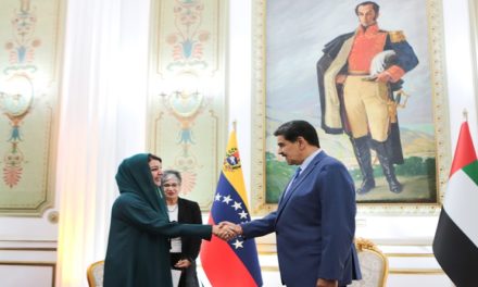 Presidente Maduro recibió en Miraflores a ministra de Emiratos Árabes Unidos