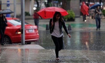 Inameh prevé lluvias con actividad eléctrica