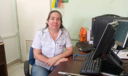 Marioxy Rodríguez: 34 años en la coordinación de bienes del Hospital José María Benítez