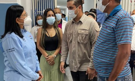Mandataria regional inspeccionó avance de obra en el Hospital «Dr. José Rangel» de Villa de Cura