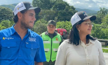 Gobernadora Karina Carpio supervisó avances en la construcción del parador turístico «Aragua Reverdece»