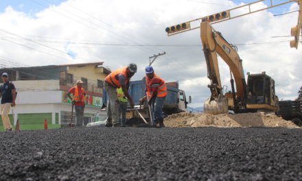 Colocadas 3.728 toneladas de asfalto en Girardot durante en el primer semestre 2023
