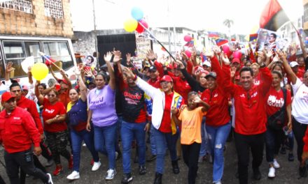 Pueblo de San Mateo ratificó su apoyo al Presidente Nicolás Maduro