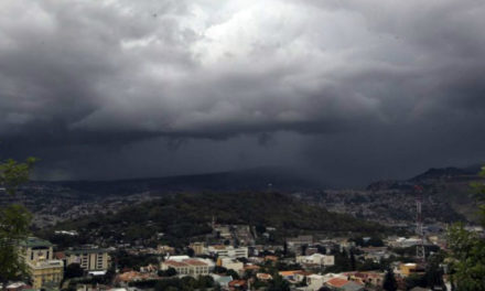 Inameh pronosticó abundante nubosidad con lluvias en gran parte del país