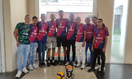 Aragua se consagró con el subcampeonato juvenil B de voleibol