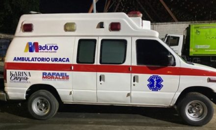 Entregada ambulancia en sector Uraca de la parroquia Choroní