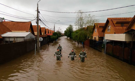 Intensas lluvias dejan damnificados en Chile