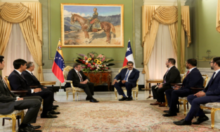Presidente Maduro recibio a nuevos embajadores de Chile, Francia y Colombia