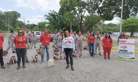 Gobernadora Karina Carpio inició campaña «Pícale Adelante al Dengue»