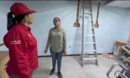 Gobernadora supervisó avances en la rehabilitación del Cardiológico de Maracay
