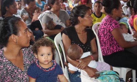 Primera Jornada del Plan «Amor Materno» realizada en Santos Michelena