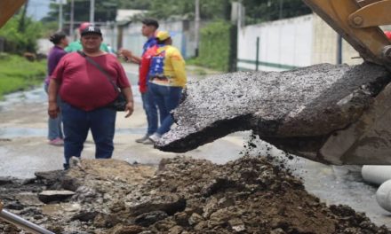 Sustituyen colectores de aguas servidas en La Segundera de Cagua