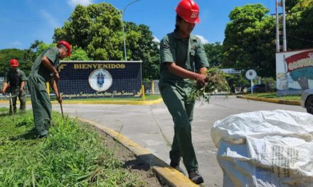 Bricomiles realizaron jornada de mantenimiento en instituciones de Aragua