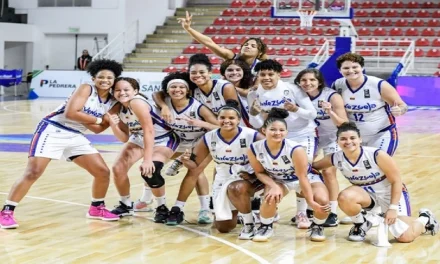 Selección nacional femenina subió al puesto 42 del ranking mundial de baloncesto