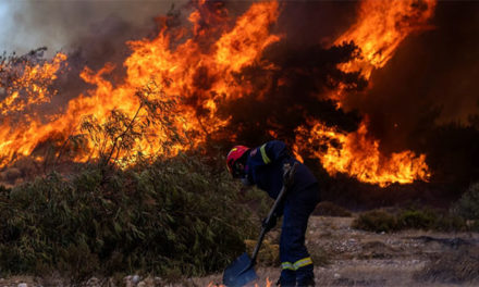 Más de 150 mil hectáreas arrasó el fuego en Grecia