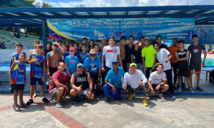 Nadadores aragüeños se preparan para Campeonato en Aguas Abiertas