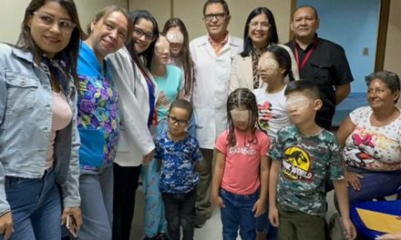 Exitoso primer operativo de cirugías de estrabismo para los niños y niñas de Aragua