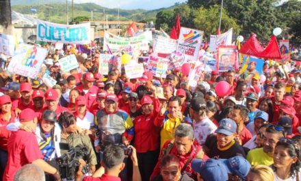 Municipio Ribas se resteó en apoyo al presidente Nicolás Maduro