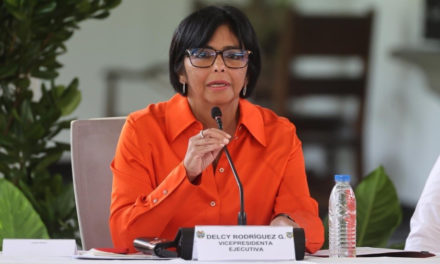 Vicepresidenta Delcy Rodríguez: El escudo más grande de defensa de Venezuela es la clase trabajadora